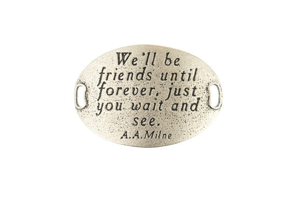 TS Statment Well be friends until forever -Silver - Across The Way